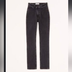 Abercrombie & Fitch Black High Rise Women Jeans